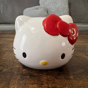 Hello Kitty Figural Head Bank – Cute Coin Bank, Official Sanrio Collectible